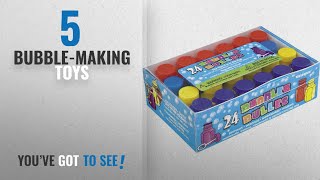 Top 10 Bubble-Making Toys [2018]: Mini Party Bubbles Party Bag Fillers, Pack of 24