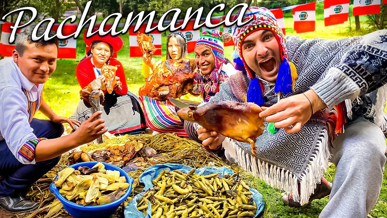 PREPARANDO PACHAMANCA ESTILO HUANCAVELICA ftCholoAquiles