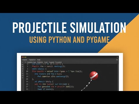 Projectile Motion Simulation | Python and Pygame