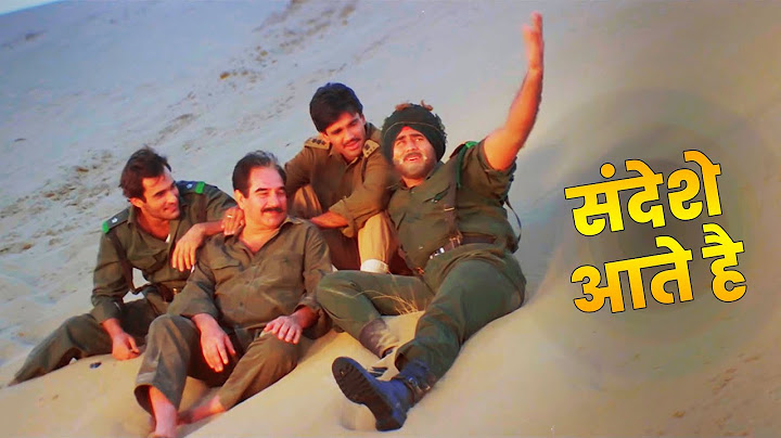 (Border) Sandese Aate Hai: Bollywood Dard Bhara Desh Bhakti Geet | Sunny Deol | Hindi Patriotic Song
