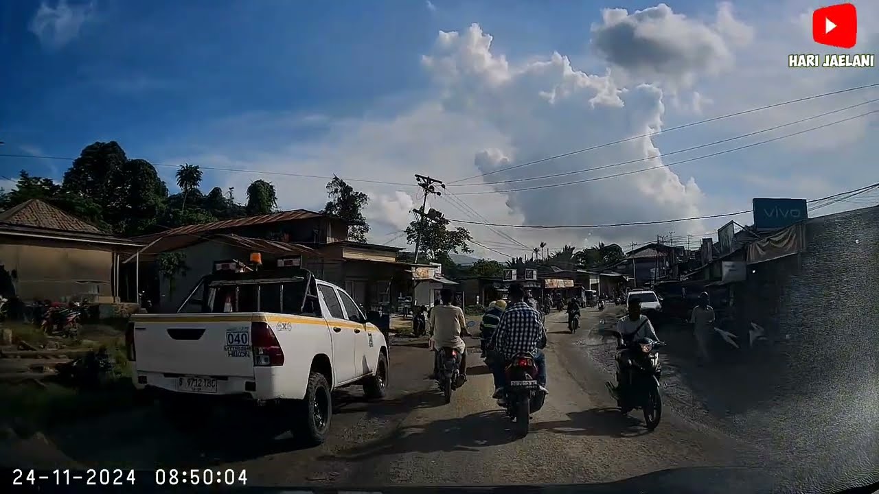 PERJALANAN WEDA KE LELILEF - HALMAHERA TENGAH - DASHCAM NOVEMBER 2024
