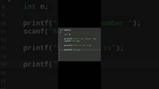 #29 | C Language Full Course | Coding Exercise30 #shorts #programming #coding