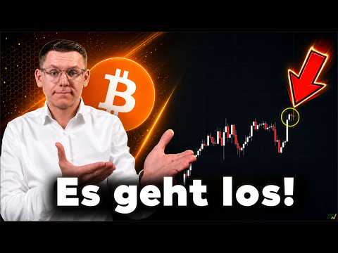 🚨 Bitcoin: Kommt voller Wucht!