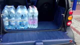 Smart Car Trunk Space Test, Mercedes Smart Fortwo kofferraumvolumen test, Smart MC01