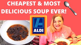 FEEDING A FAMILY FOR UNDER $5 EASY BUDGET ALDI SOUP RECIPE