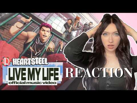 HEARTSTEEL - Live My Life ft. Anderson .Paak, BAEKHYUN, Connor Price, Nic D (my reaction)