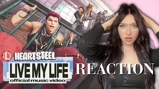 HEARTSTEEL - Live My Life ft. Anderson .Paak, BAEKHYUN, Connor Price, Nic D (my reaction)