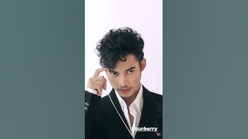 FUHH😍MR HAEL HUSAINI FHOTO SHOOT AT@BURBERRY😎