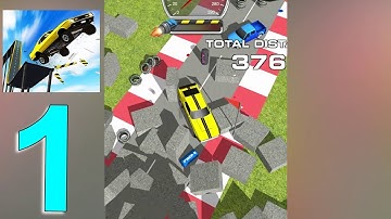 Ramp Car Jumping Gameplay Walkthrough Part 1 (IOS/Android)