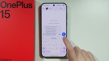 OnePlus 15: Spraak-naar-tekst inschakelen (berichten verzenden met spraak)