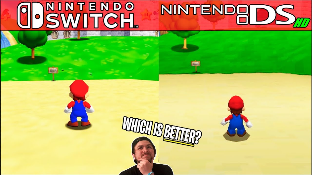 Mario 64 DS Vs Mario 64 Switch | Which is better for Super Mario 3D All ...