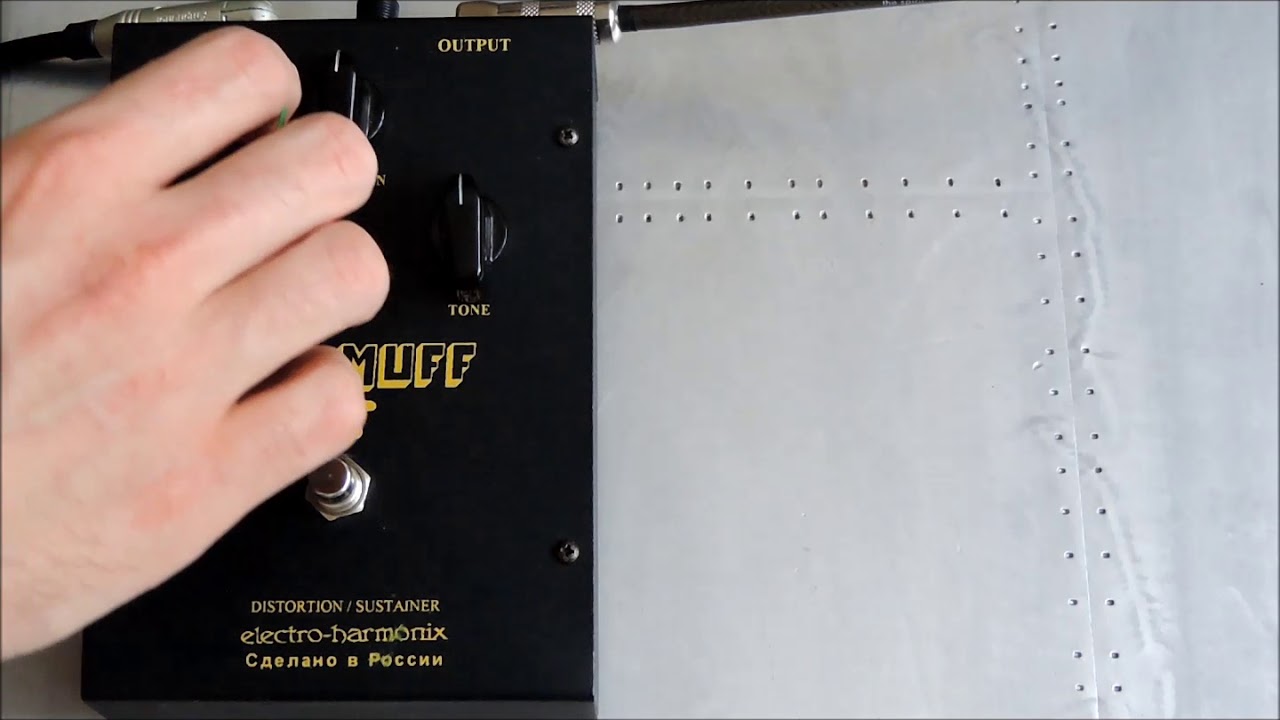 Big muff Black Russian, modified by Msm Workshop - YouTube