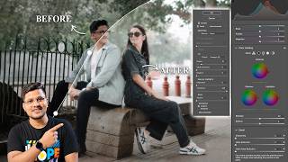 Dreamy Pre-Wedding Photo Editing in Photoshop 2026 | Cinematic Color Grading Tutorial screenshot 5