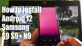 This is How to install Android 12 Beta 3.1 On Samsung S9 S9plus Note 9 screenshot 5