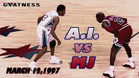 Allen Iverson  vs Michael Jordan -March 12, 1997