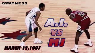 Allen Iverson  vs Michael Jordan -March 12, 1997 Wealth