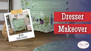 Pretty Dresser Makeover Cherubs Chalks Interiors Dixie Belle Paint Company