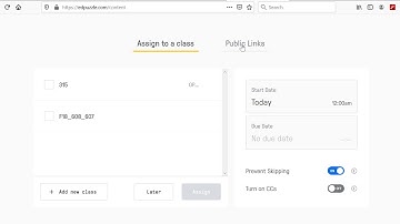 How to Share EdPuzzle Videos Publicly