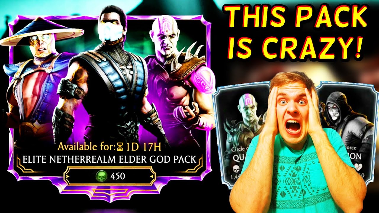 MK Mobile. Elite Netherrealm Pack is CRAZY! Another Absolutely INSANE Pack Opening.