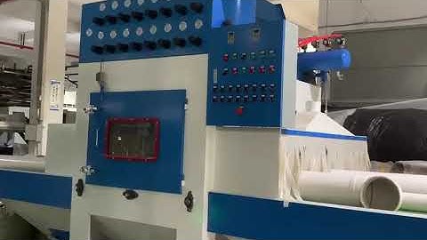 Automatic sandblasting equipment