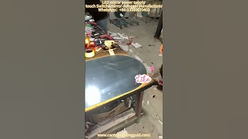 How to diy vanity mirror with lights, led mirror touch sensor switch with 96W MAX driver.#bedroom