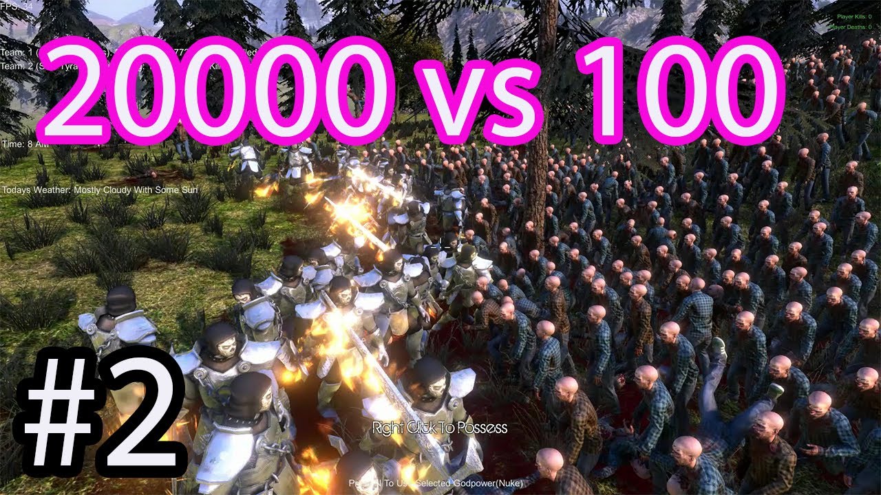 ultimate epic battle simulator ไทย  2022 New  20000 Runner Zombie Và 100 Soul Tyrant Kiếm Sĩ Lửa Và Cái Kết(  | Ultimate Epic Battle Simulator#2