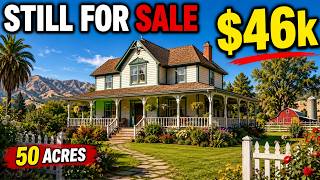 Why Is Nobody Buying These Cheap California Farmhouses With Land in 2026