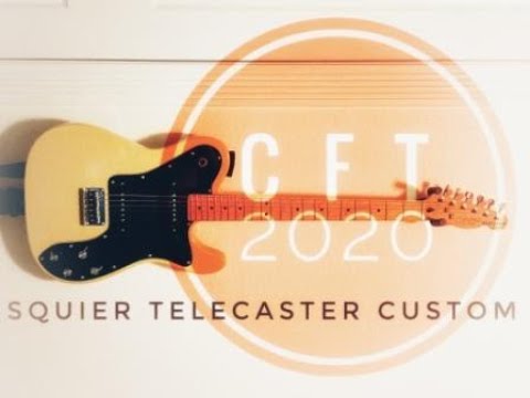Squier Tele Custom II Electric Guitar with P-90 Pickups - YouTube