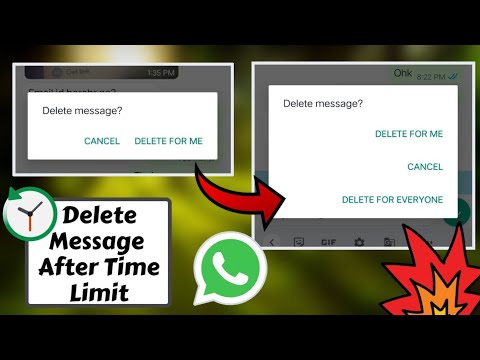 How to Delete WhatsApp Message For Everyone after the Time Limit