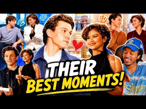 Tom Holland and Zendaya being a married couple (now actually) for 8 minutes 😭 | Reaction 