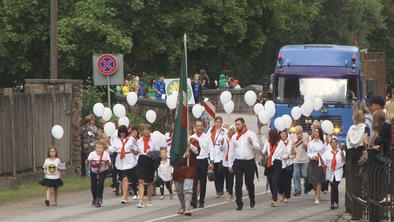 Aizputes pilsētas svētku gājiens 2018 . gads
