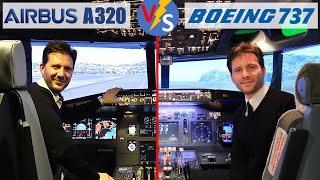Différences Airbus A320 / Boeing 737 en pilotage & cockpit - explications en simulateur de vol
