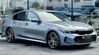 BMW 330e Skyscraper grey MSport 292bhp 2024 Gray Bmw 3 Series