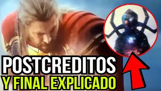 Escenas post creditos de Thor confirman nuevo dios y JANE regresa, final explicado