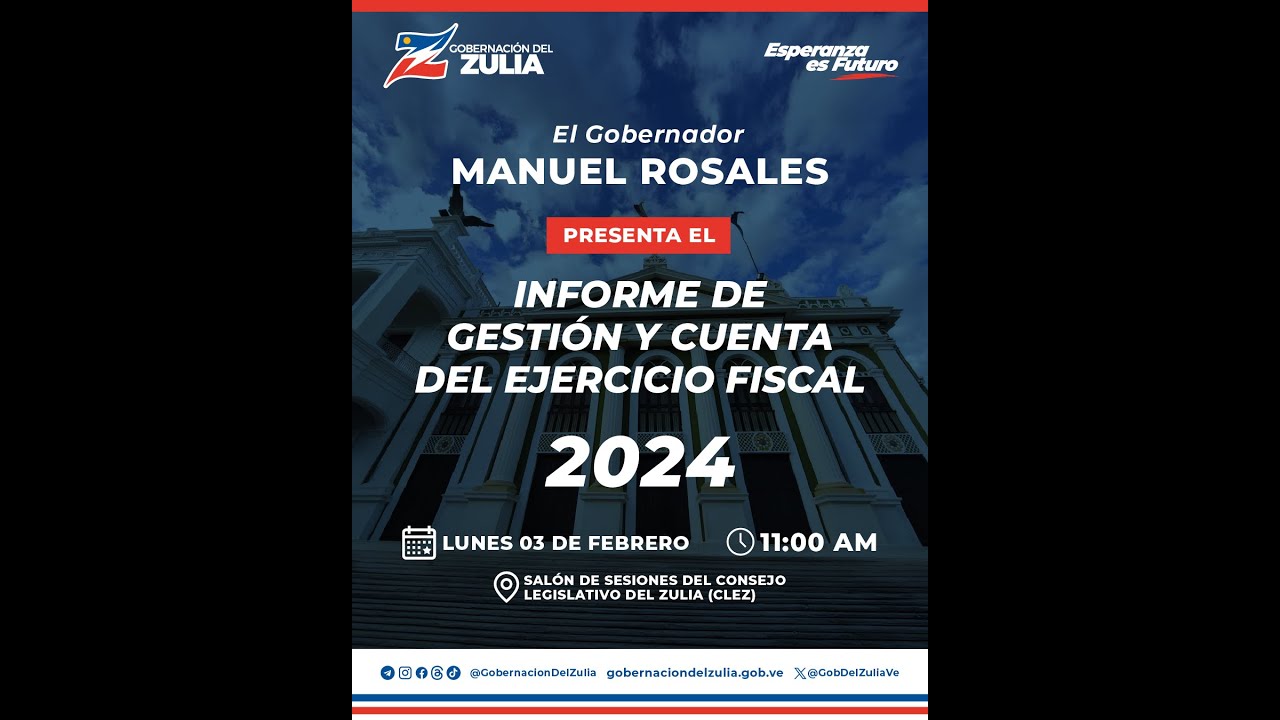 Informe de Gestión y Cuenta del Ejercicio Fiscal 2024 - YouTube
