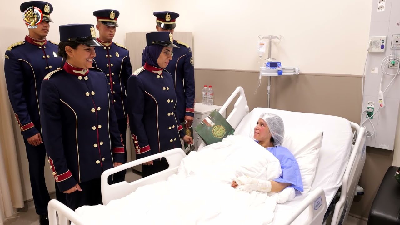 القوات المسلحة تنظم زيارة لعدد من طلبة الأكاديمية  والكليات العسكرية لمستشفى أهل مصر لعلاج الحروق