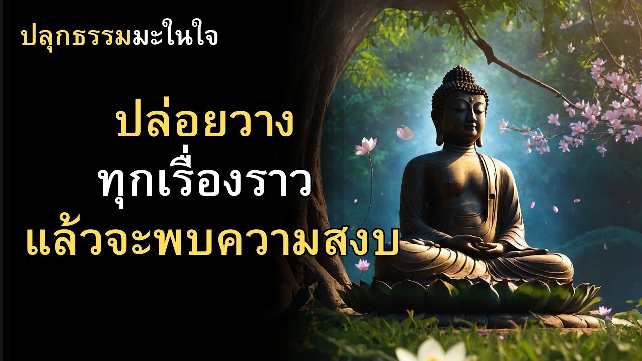 ปล่อยวางทุกเรื่อง แล้วใจจะสงบเอง  | ธรรมะเปลี่ยนชีวิต ฟังแล้วใจนิ่ง ฟังธรรมะสอนใจ