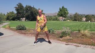 Squat Thrust- Single Arm Kettlebell Swing
