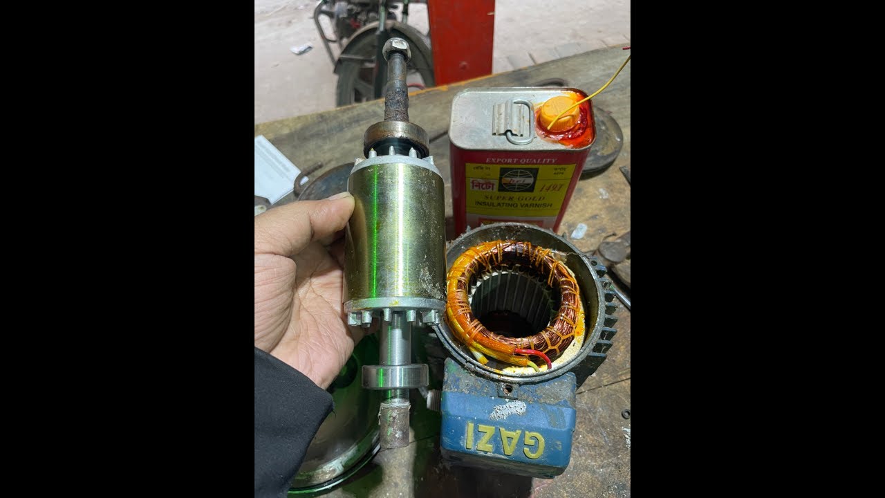 How to make water palm  motor referring video ￼