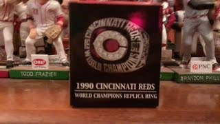 Cincinnati Reds 1990 Replica World Series Ring Unboxing