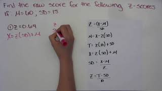 Z Scores Revisited Part 1