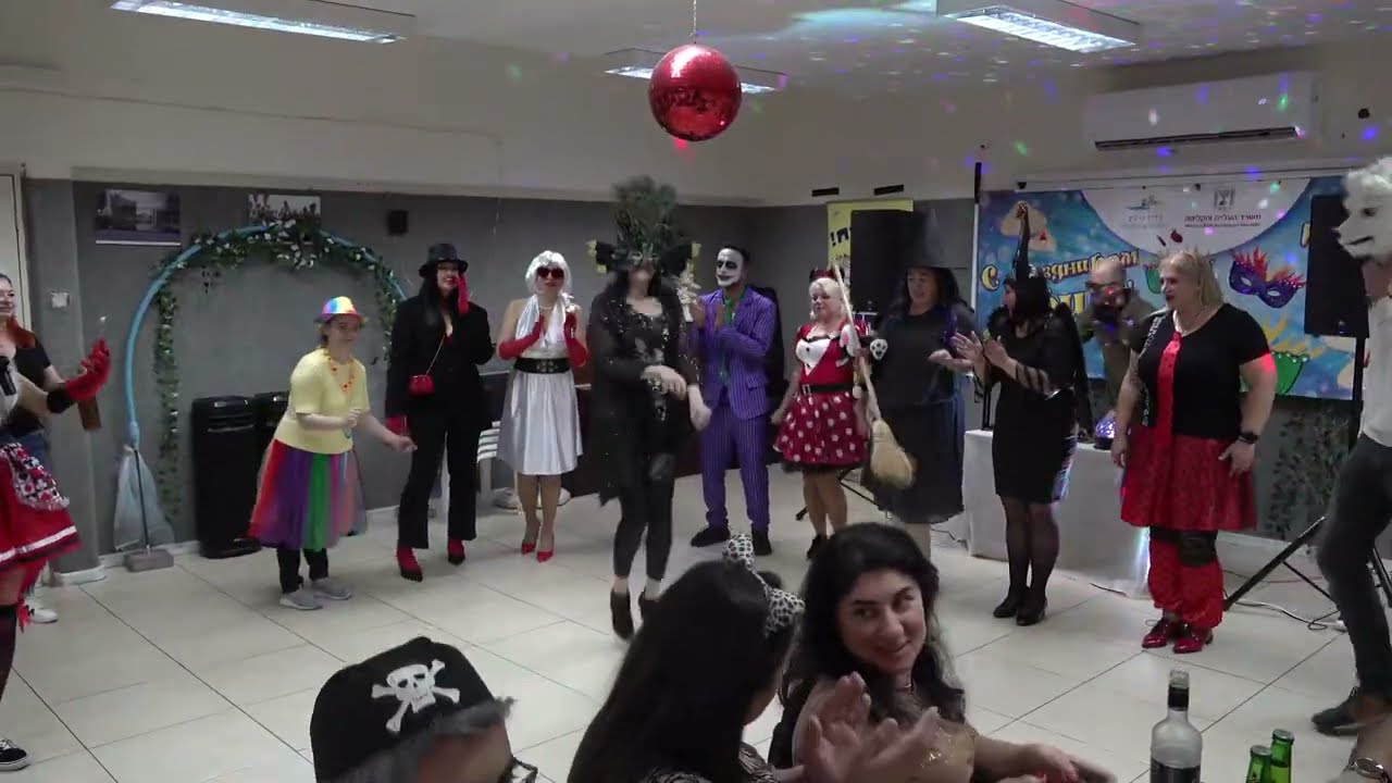 Пурим в Клубе МИФАЛЬСИМ (Израиль, Кирьят-Ям, 2025)