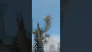 Dragon Suprise... ⚔️ Modded Skyrim VR #shorts