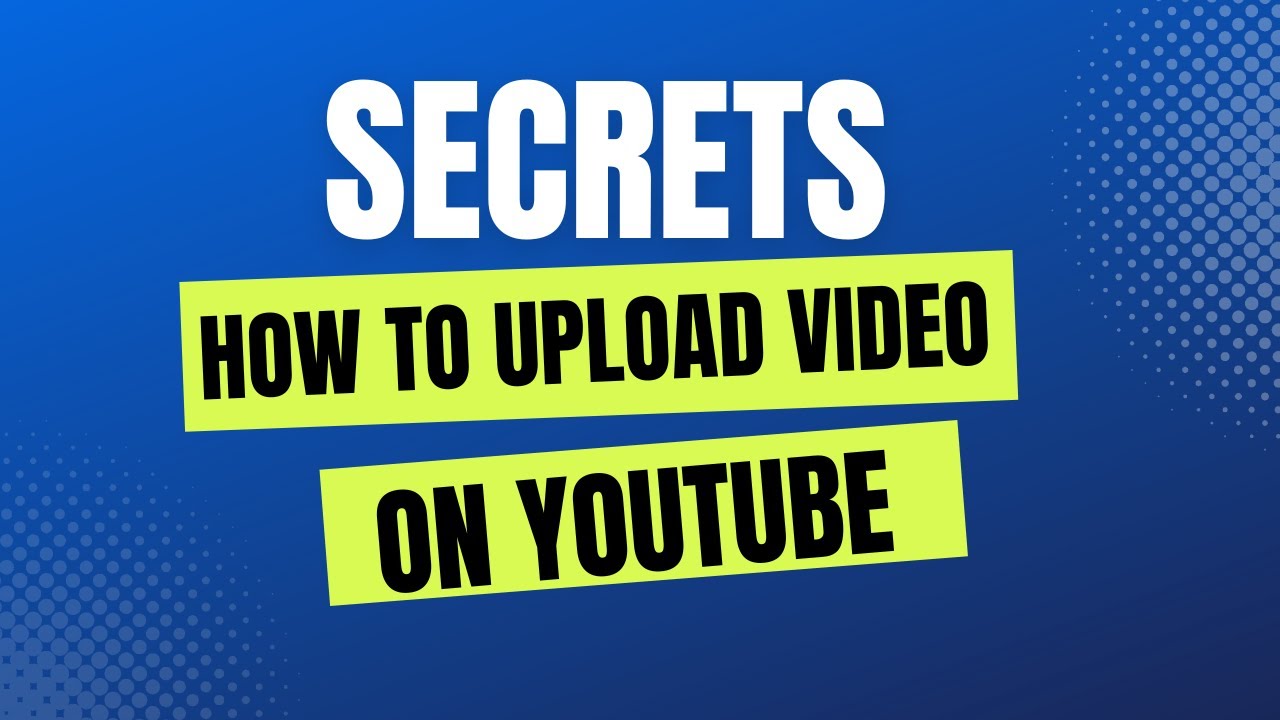 how to upload video on YouTube 2023 || Tech Support USA