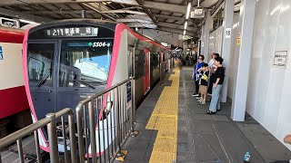 都営地下鉄5500形5504F 品川駅発車