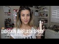 DiorSkin AirFlash Spray Foundation | Review + Demo