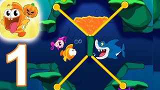 Fish Story: Save the Lover Gameplay Walkthrough Part 1 (iOS Android) screenshot 5