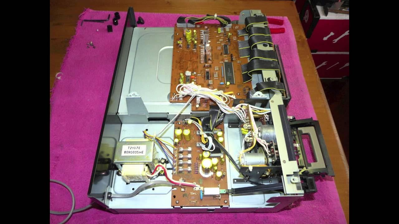 AKAI GX 95 Cassette Deck Small Service and Repair HD720p
