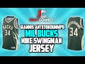 UNBOXING: Giannis Anetetokounmpo Milwaukee Bucks Nike Swingman Jersey | Earned Edition |