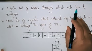 Turing Machine | TM | Part-2/2  | TOC | Lec-86 | Bhanu Priya